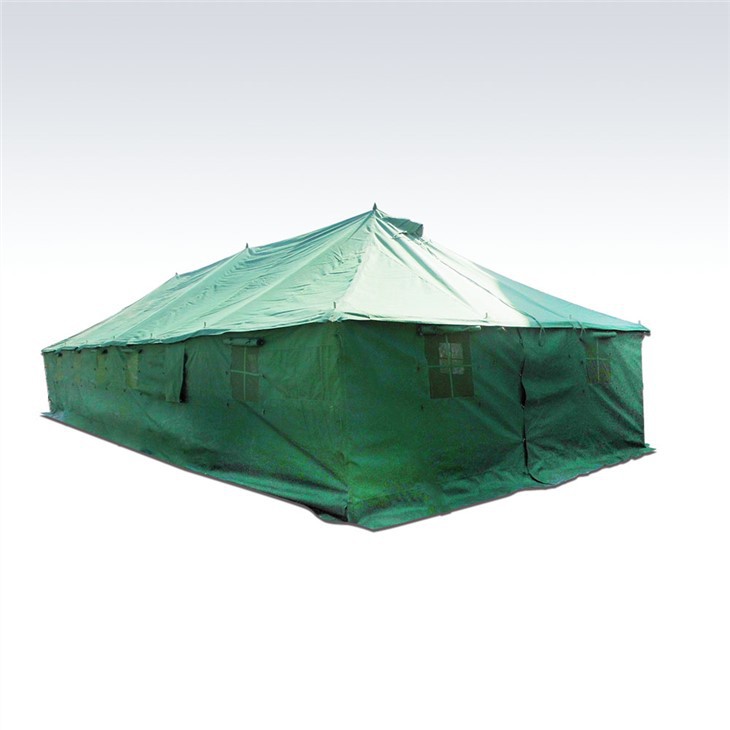 Green Canvas Army Tent