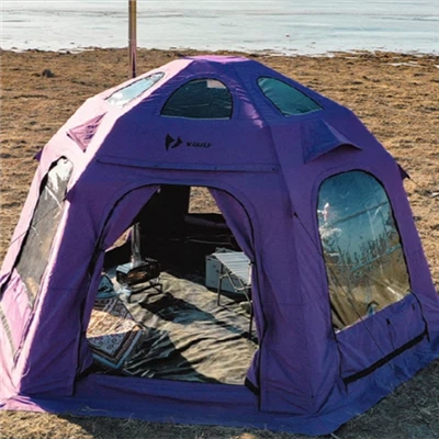 8 Persons Inflatable Tent For Camping