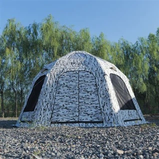 spacious functional attractive tent
