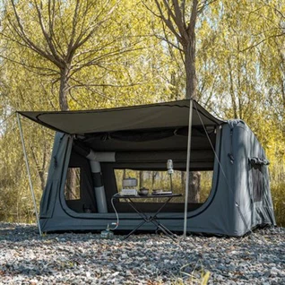 stylish modern hiking tent